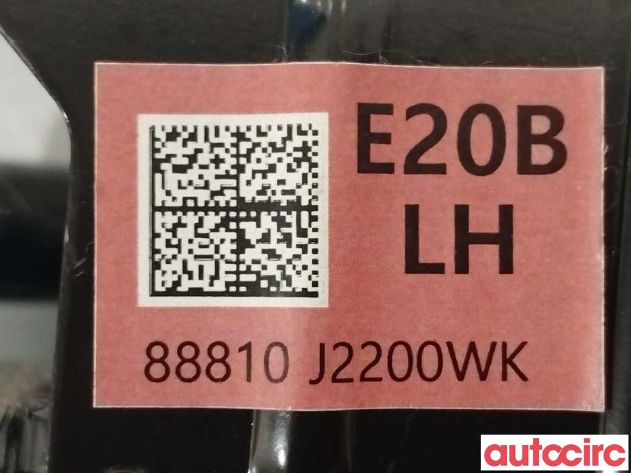 Sikkerhetsbelte foran venstre til Kia e-Soul 2019-->> (Type III)  (KIA|88810J2200WK|88810-J2200WK)