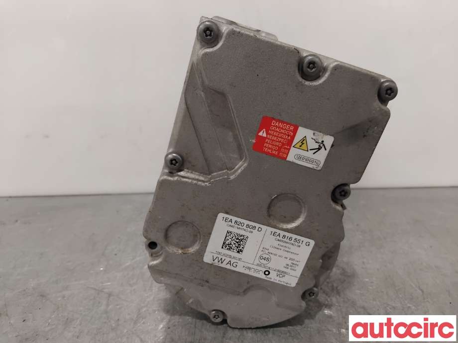 Aircondition kompressor til Audi Q4 e-tron 2021-->>  (AUDI|1EA820808D|1EA816551G|1EA820808H)