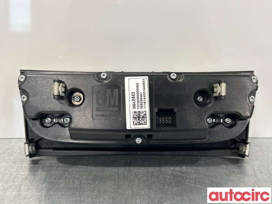 Varmeapparat betjening til Opel Astra K 2015-->>  (OPEL|39042443)