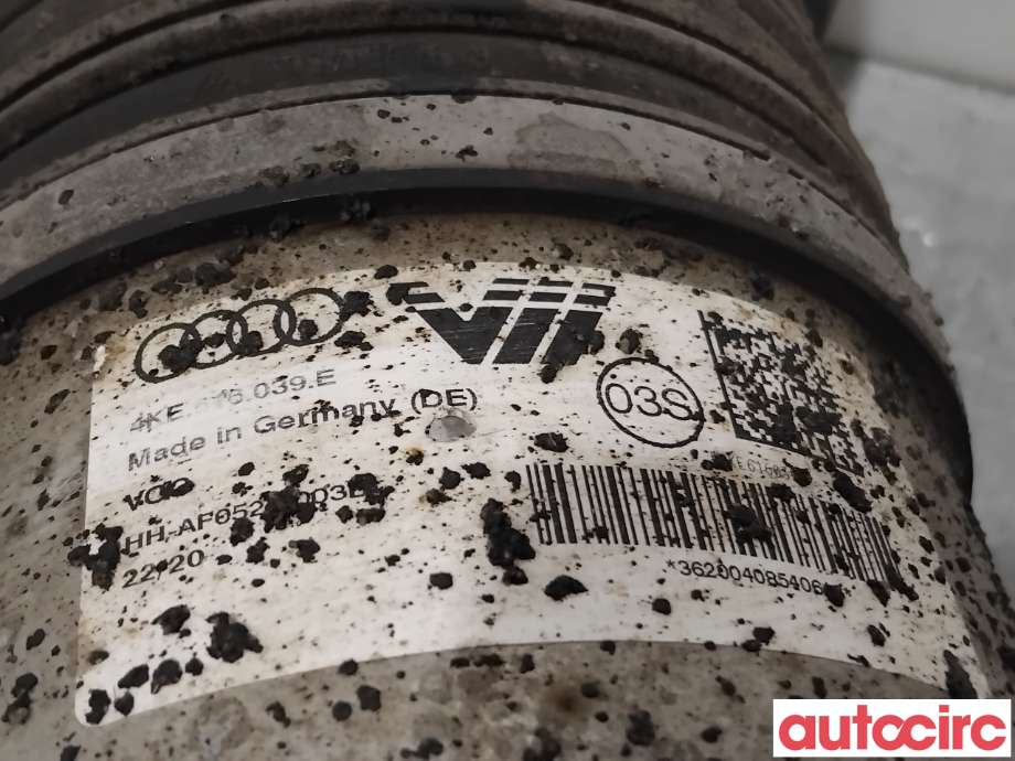 Fjær foran nivå luftpute/belg til Audi e-tron 2018-->>  (AUDI|4KE616039E||4KE616039G)