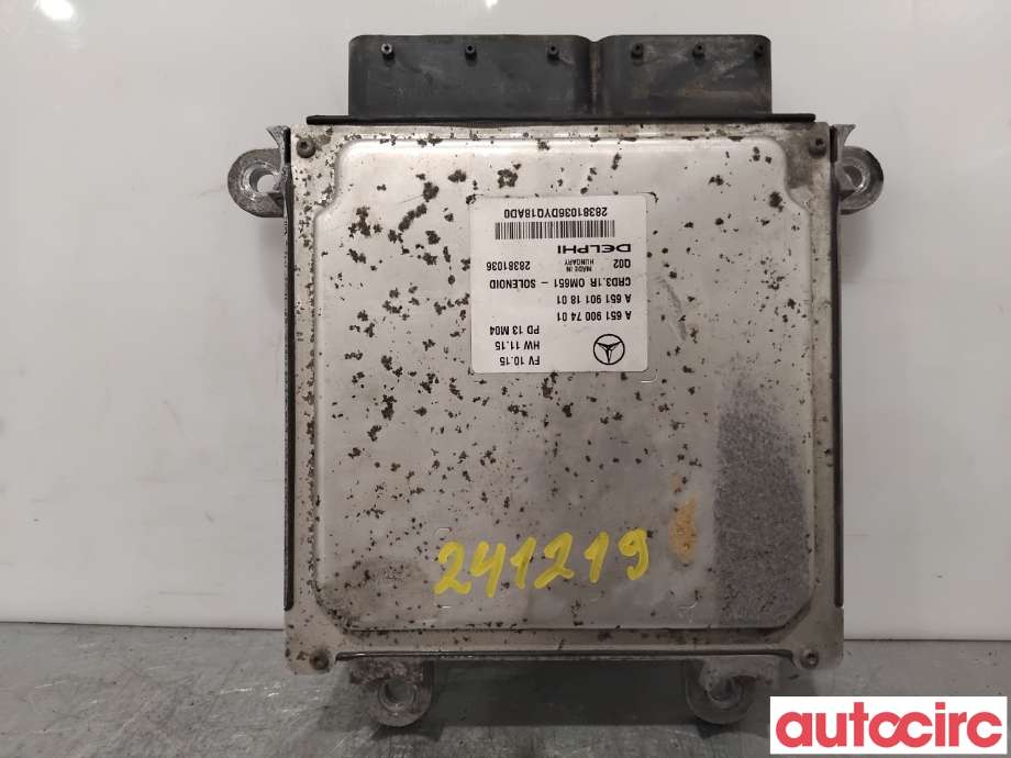 Styreenhet motor til Mercedes C-Klasse 2011-2014 (Fase 2) (W204) (W204) (MERCEDES|A6519007401|28381036)