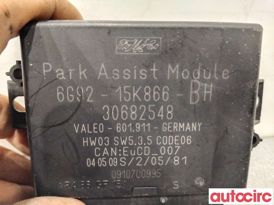 Styreenhet parkering til Volvo XC60 2008-2013 (Type I, Fase 1)  (VOLVO|31341090|601911|30682548)