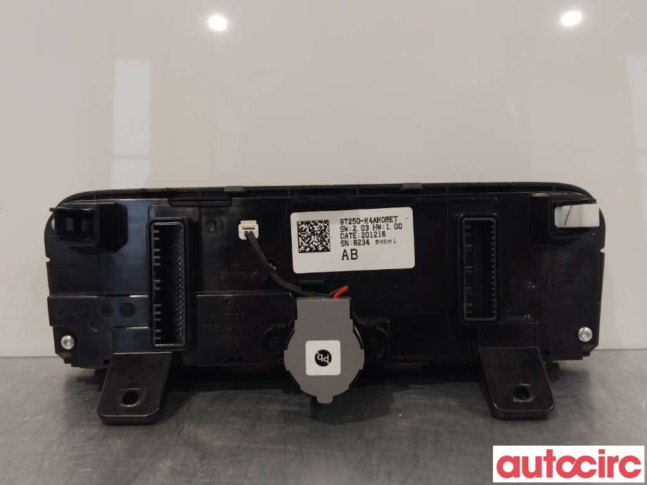 Varmeapparat betjening til Hyundai Kona 2021-2023 (Type I, Fase 2)  (HYUNDAI|97250K4AM0RET|97250-K4AM0RET)