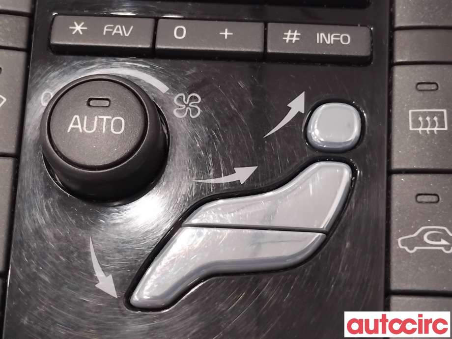 Varmeapparat betjening til Volvo V60 2010-2013 (Type I, Fase 1)  (VOLVO|30795271)
