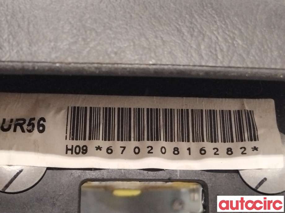 Airbag rattpute til Mazda BT-50 2007-2013  (MAZDA|USY6-57-K00A||UR56)
