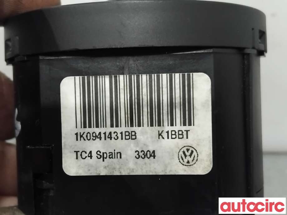 Bryter lys til VW Transporter / Caravelle 2009-2015 (Fase 2) (T5) (T5) (VOLKSWAGEN|1K0941431BB||3C8941431B)