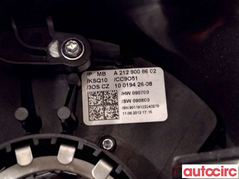 Bryter combi til Mercedes E-Klasse 2009-2013 (Fase 1) (W212) (W212) (MERCEDES|A2129008602|10019426-08)
