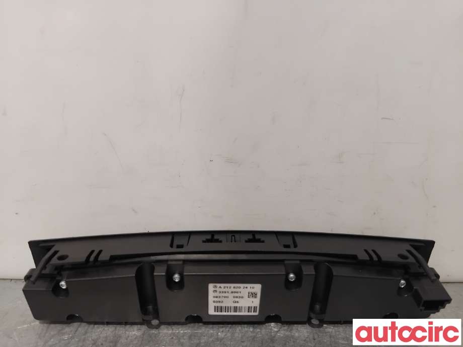 Bryter setevarme til Mercedes E-Klasse 2009-2013 (Fase 1) (W212) (W212) (MERCEDES|A2128202410|33910901)