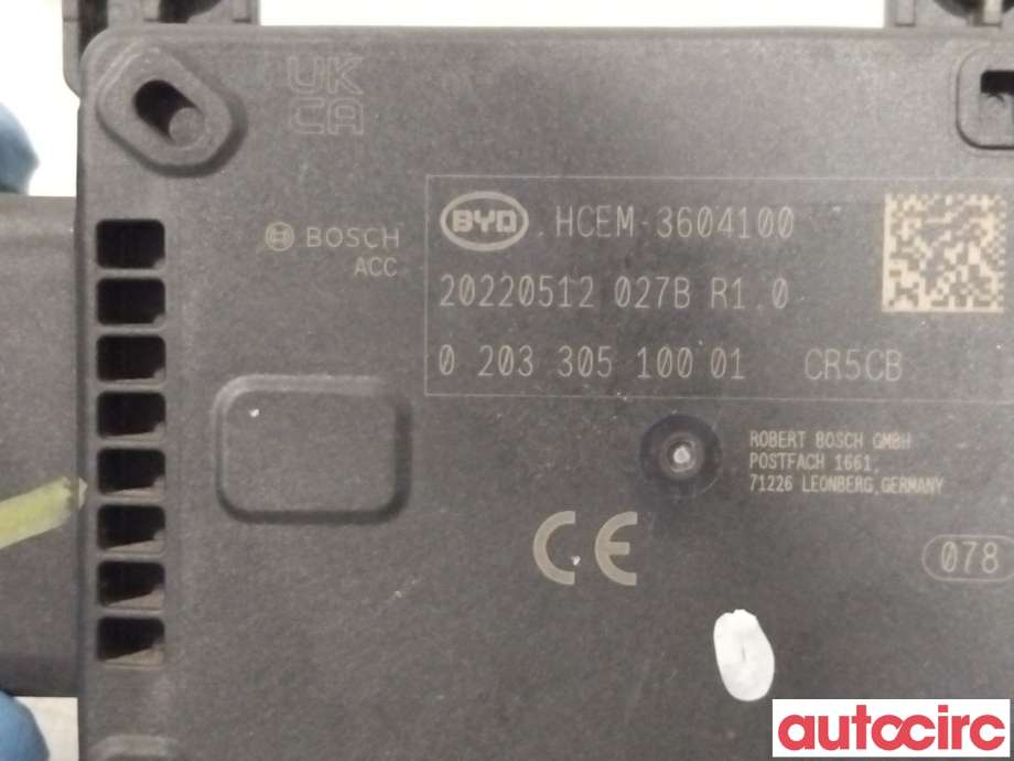 Sensor radar til BYD T3 2020-->> (BYD|HCEM-3604100)