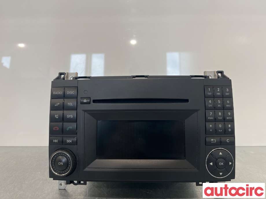 Bilstereo til Mercedes B-Klasse 2008-2011 (Fase 2) (W245) (W245) (MERCEDES|A1698705494)