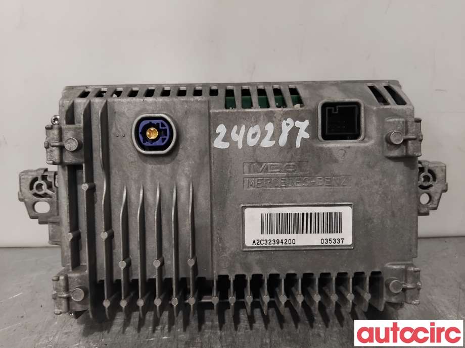 Multimedia display (MCU - Media Controller Unit) til Mercedes E-Klasse 2009-2013 (Fase 1) (W212) (W212) (MERCEDES|A2129002313|A2C32394200|A2129010103)