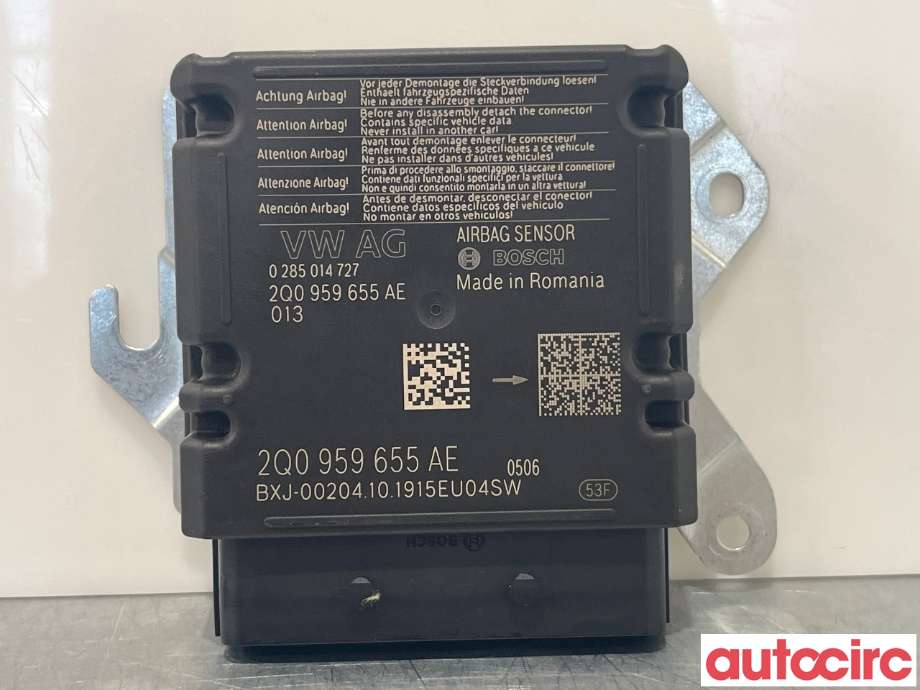 Airbag elektronikk til VW Transporter / Caravelle, 2019-->> (T6.1) (T6.1) (VOLKSWAGEN|2Q0959655AE)