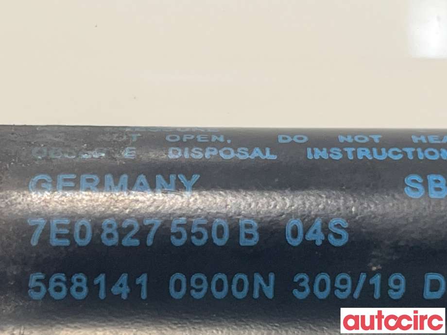 Baklukedemper til VW Transporter / Caravelle 2019-->> (T6.1) (T6.1) (VOLKSWAGEN|7E0827550B)