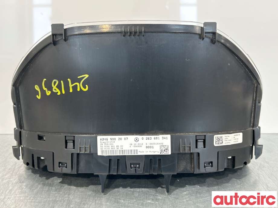 Instrumentpanel til Mercedes B-Klasse 2011-2018 (W246) (W246) (MERCEDES|A2469006111|A2469002007)