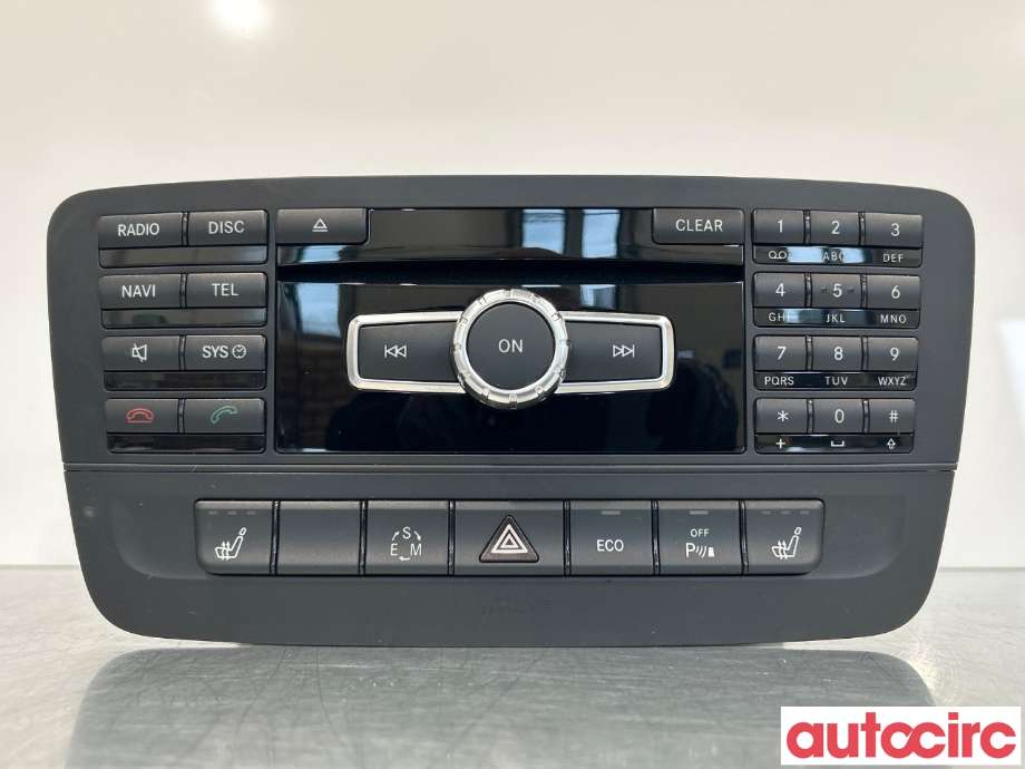 Bilstereo til Mercedes B-Klasse 2011-2018 (W246) (W246) (MERCEDES|A2469003208|A2469005807)