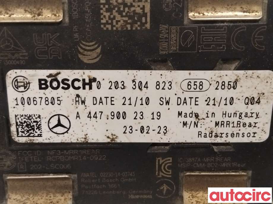 Sensor radar til Mercedes Vito 2014-->> (W447) (W447) (MERCEDES|A4479002319)
