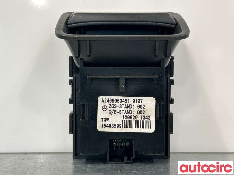 Bryter elektrisk håndbrekk/parkbrems til Mercedes B-Klasse 2011-2018 (W246) (W246) (MERCEDES|A2469050451)