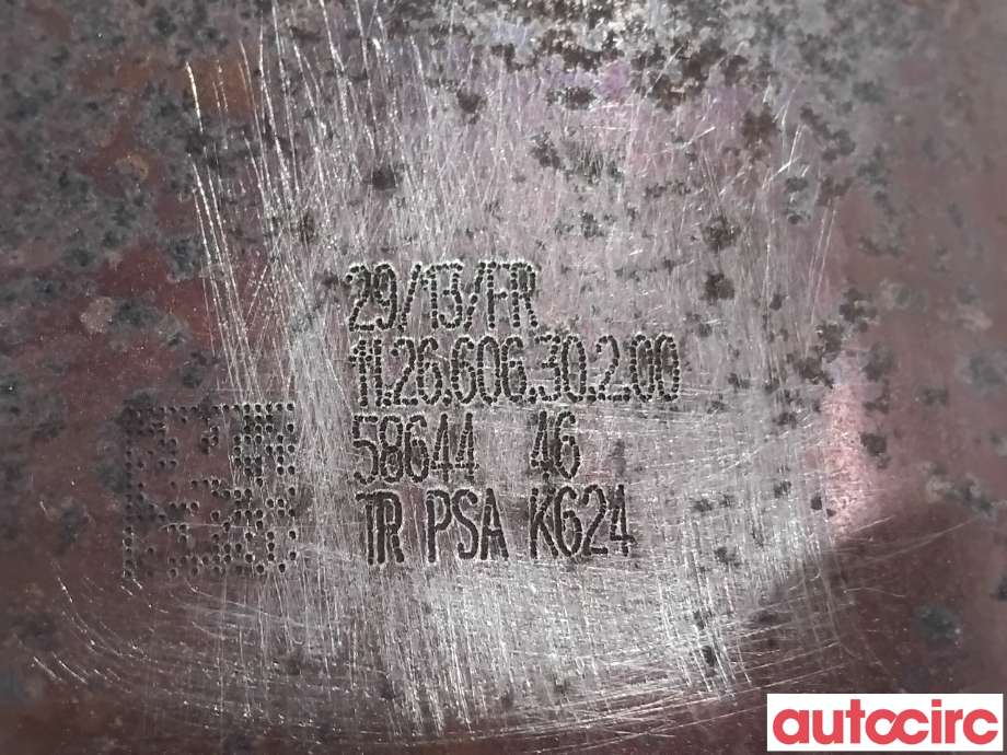 Katalysator til Peugeot 5008 2010-2017 (Type I)  (PEUGEOT|9801812480|TRPSAK624|)