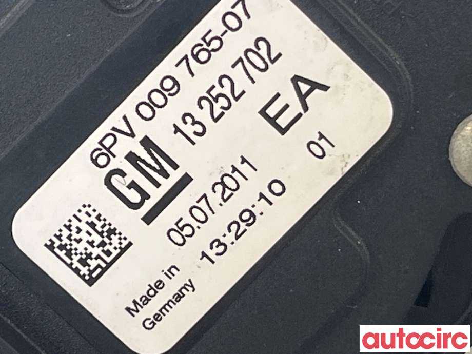 Pedal gass til Opel Astra J 2010-2015  (OPEL|13252702)
