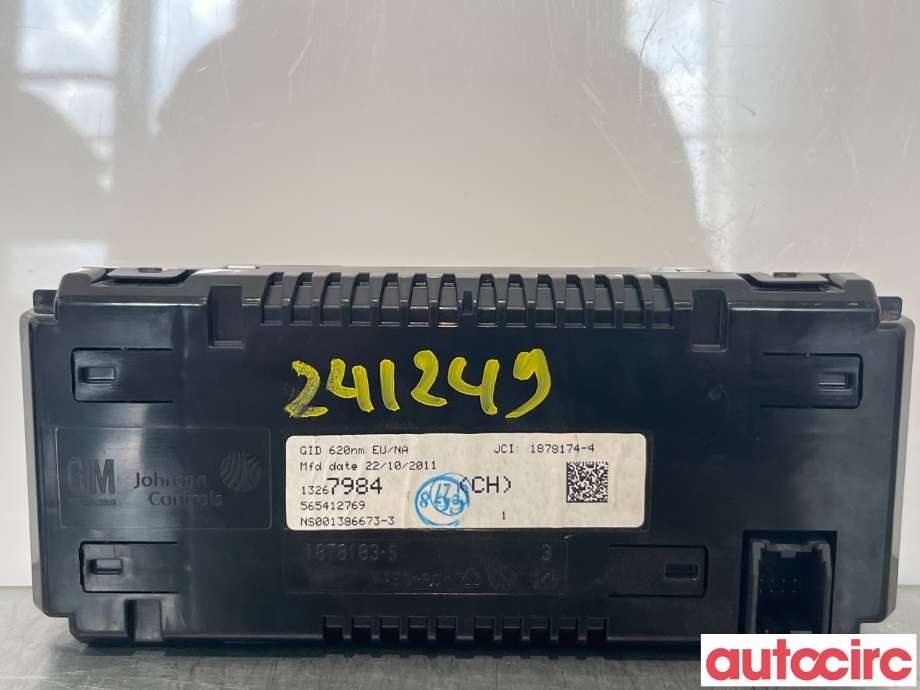 Multimedia display (MCU - Media Controller Unit) til Opel Astra J 2010-2015  (OPEL|13267984)