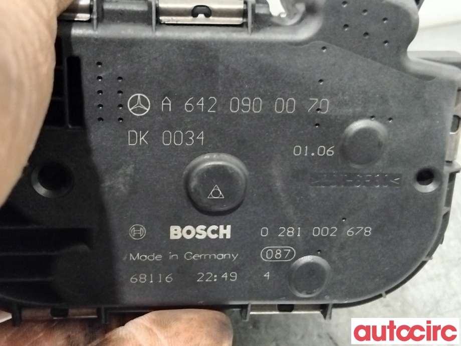 Spjeldhus til Mercedes ML 2005-2011 (W164) (W164) (MERCEDES|A6420900270|0281002678|A6420900079)