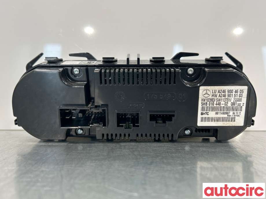 Varmeapparat betjening til Mercedes B-Klasse 2011-2018 (W246) (W246) (MERCEDES|A2469001908|A2469004605)