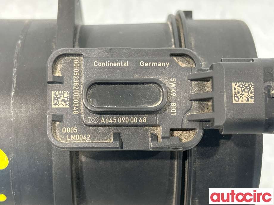 Luftmengde/luftmassemåler til Mercedes B-Klasse 2011-2018 (W246) (W246) (MERCEDES|A6519051200|A6450900048)