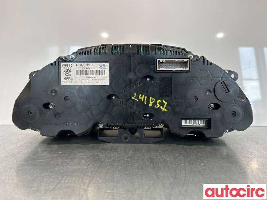 Instrumentpanel til Audi A5 2007-2016 (Type I)  (AUDI|8T0920930H)