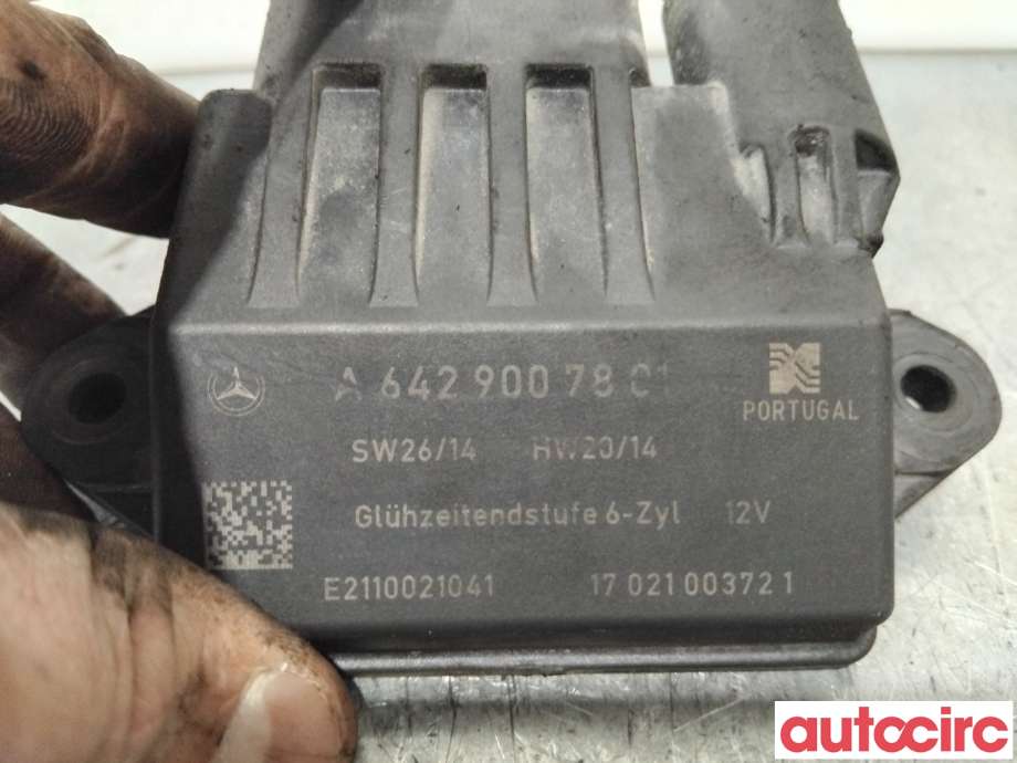 Rele gløde til Mercedes ML 2005-2011 (W164) (W164) (MERCEDES|A6429001402|17021003721|A6429007801)