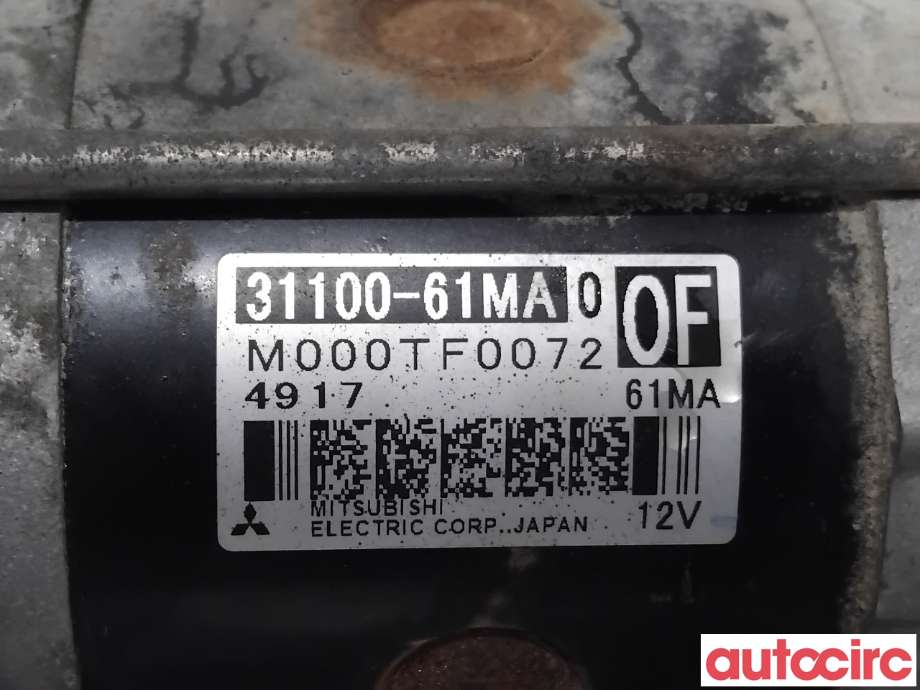 Starter til Suzuki Vitara 2015-->> (Type IV)  (SUZUKI|31100-61MA0|M000TF0072)