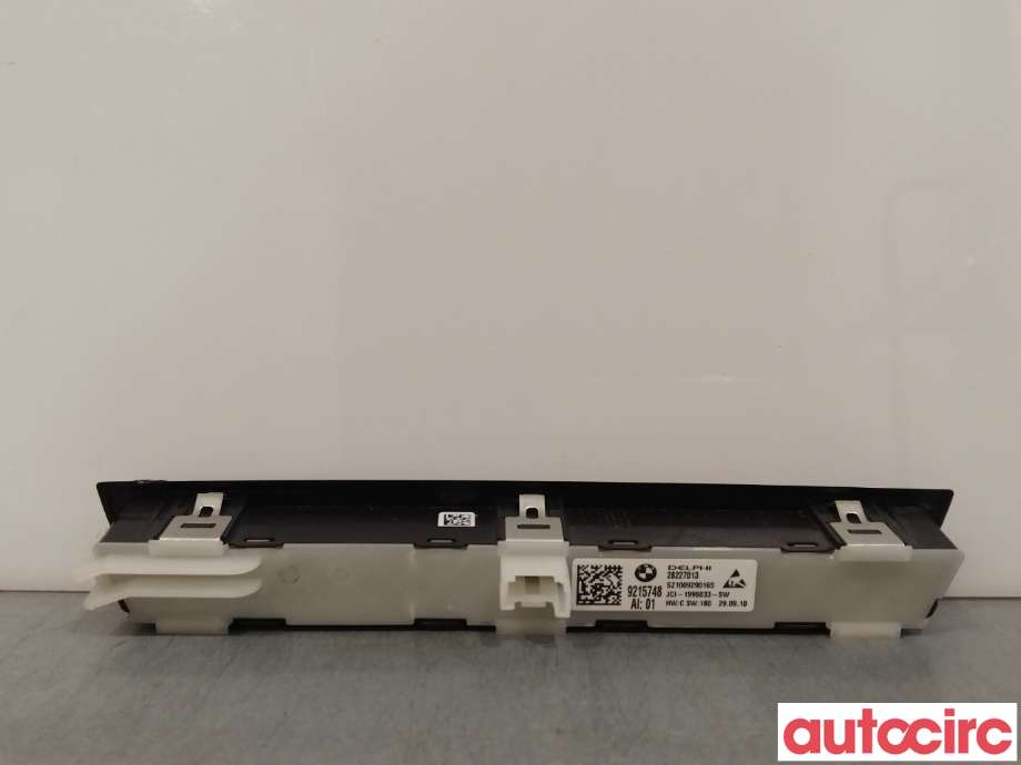 Bryterpanel førersete til BMW 5-Serie 2010-2017 (F10/F11) (F10/F11) (BMW|61319361237|9215748)