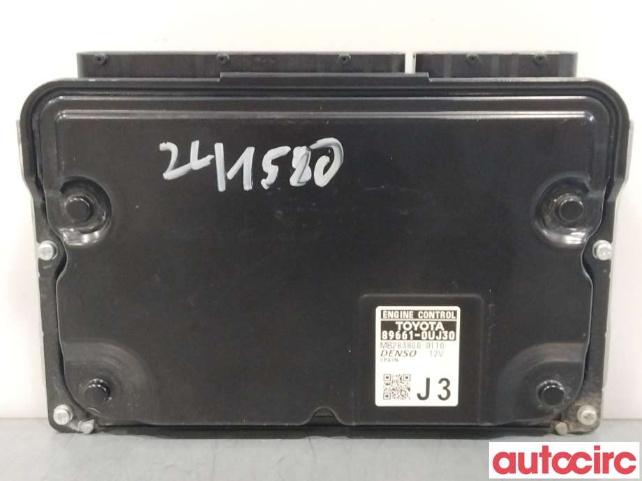 Styreenhet motor til Toyota Yaris Cross (SUV) 2021-->>  (TOYOTA|896610UJ30|MB283800-0110|89661-0UJ30)