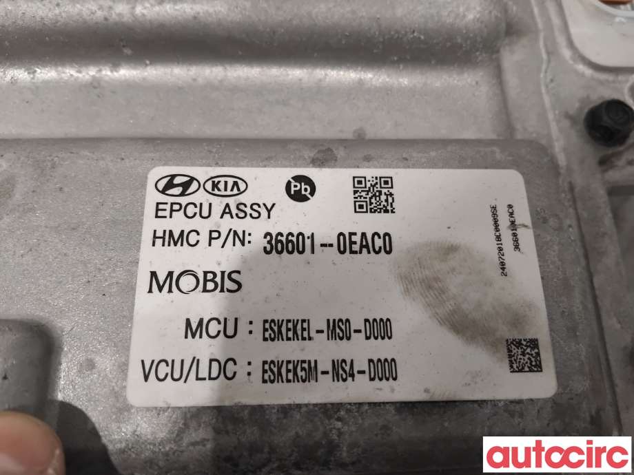 Inverter elbil til Kia e-Soul 2019-->> (Type III)  (KIA|366010EAC0|ESKEKEL-MS0-D000|36601-0EAC0)