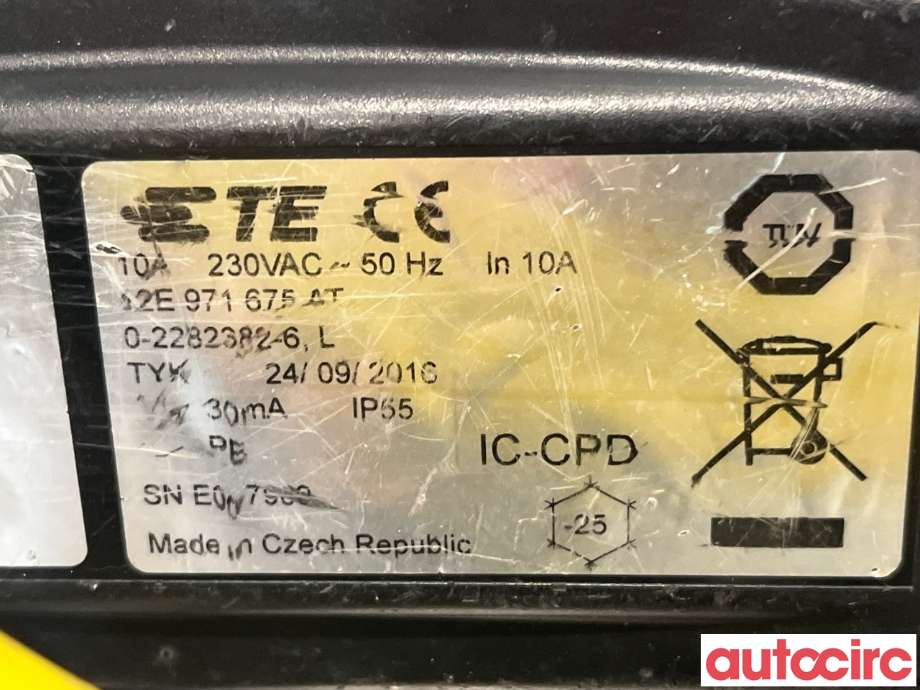 Batterilader kabel til VW e-Golf 2014-2017 (Fase 1)  (VOLKSWAGEN|12E971675CG|)