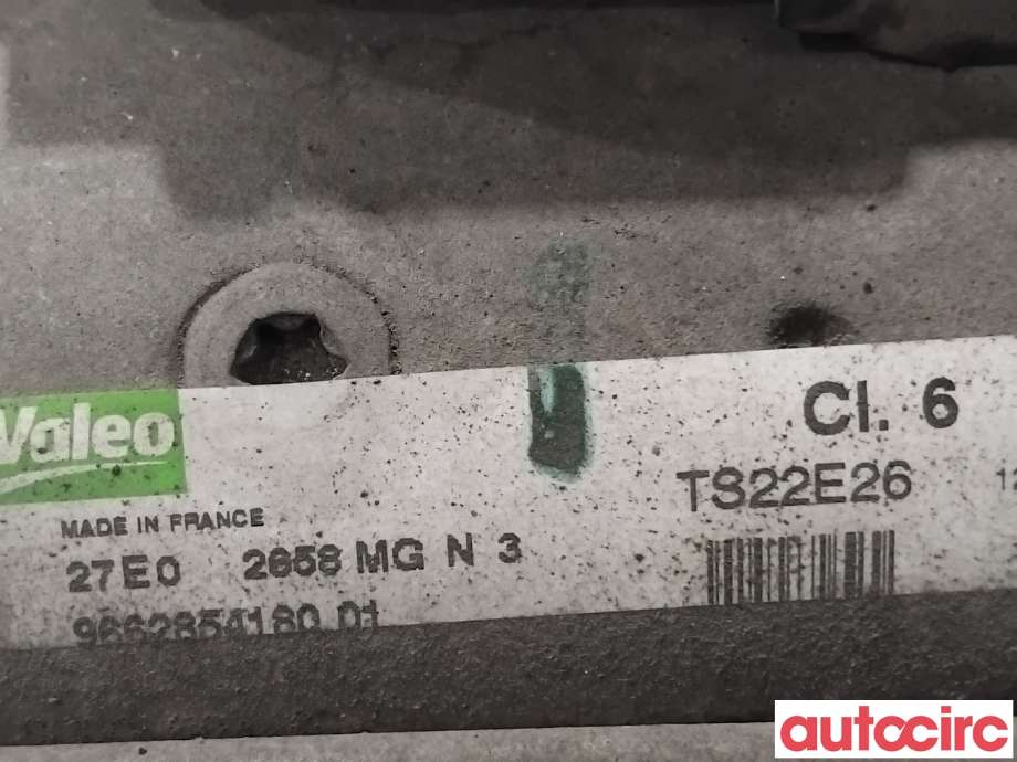 Starter diesel til Peugeot 5008 2010-2017 (Type I)  (PEUGEOT|5802CE|TS22E26|9662854180)