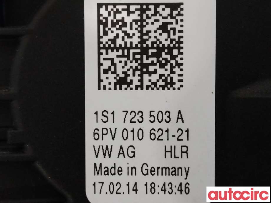 Pedal gass til VW E-Up 2013-2019  (VOLKSWAGEN|1S1723503A)