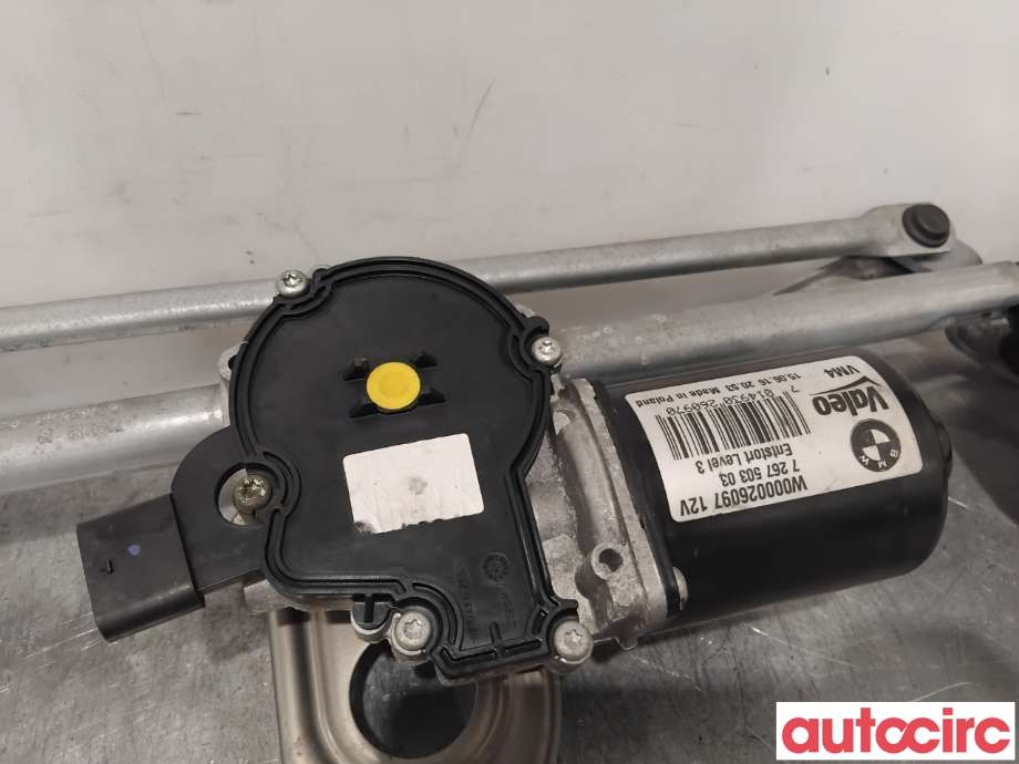 Viskermotor frontrute til BMW 3-Serie 2012-2018 (F30/F31/F34) (F30/F31/F34) (BMW|61617260488|W000026097|7267503)