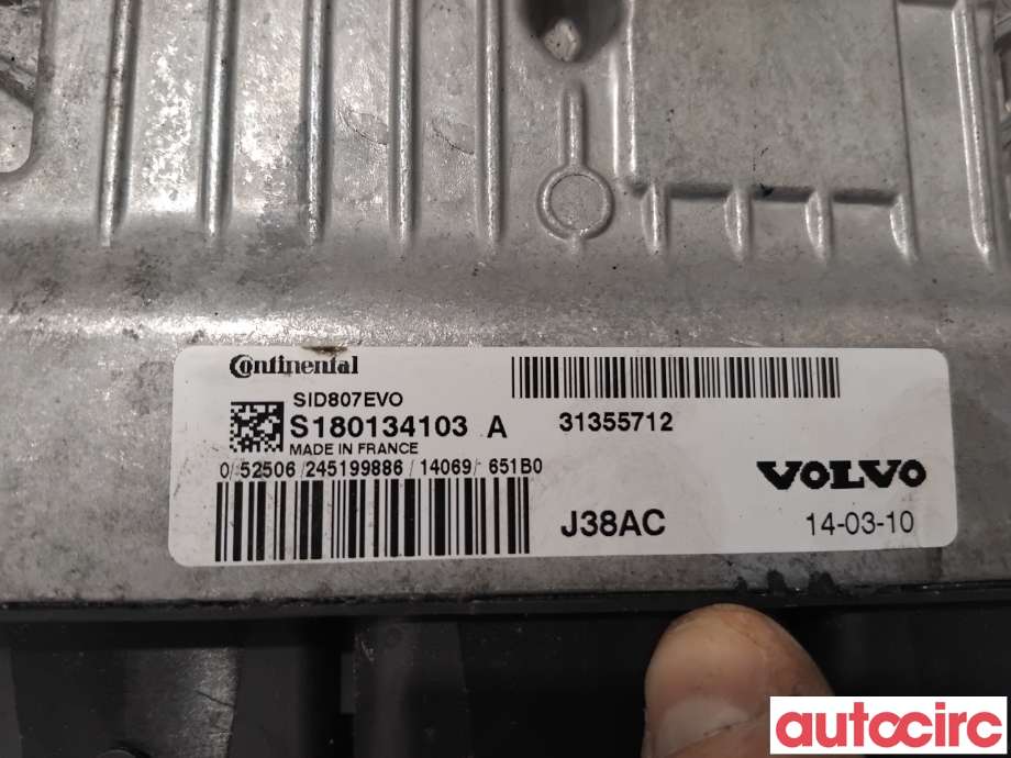 Styreenhet motor til Volvo V60/V60 CC 2013-2018 (Type I, Fase 2)  (VOLVO|36000608|S180134103|31355712)