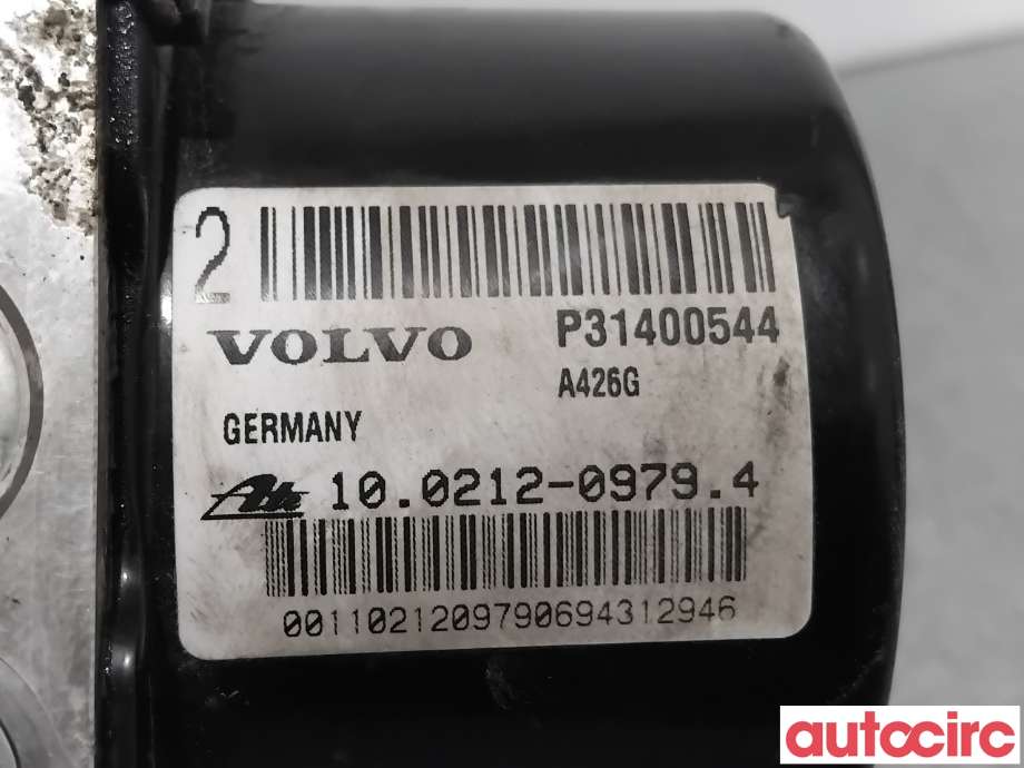 ABS sentral til Volvo V60/V60 CC 2013-2018 (Type I, Fase 2)  (VOLVO|31400546|100212-09794|31400101)