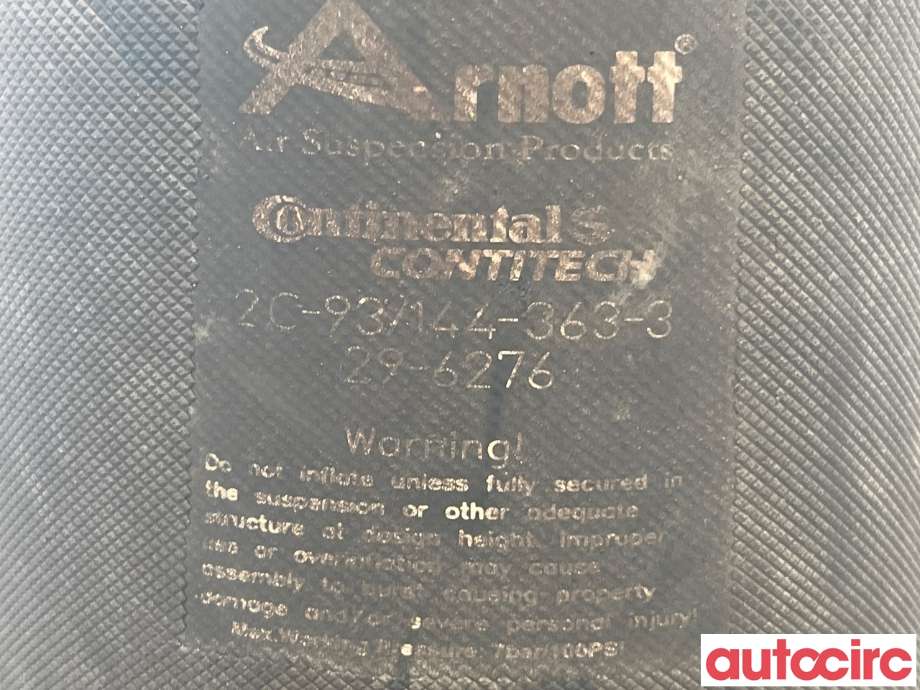 Fjær foran nivå luftpute/belg til Mercedes GL 2006-2012 (X164) (X164) (MERCEDES|A1663200325|29-6276|)