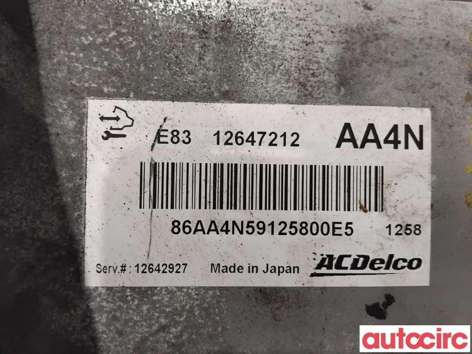 Styreenhet motor til Opel Astra J 2010-2015  (OPEL|12642927|12647212|12679199)