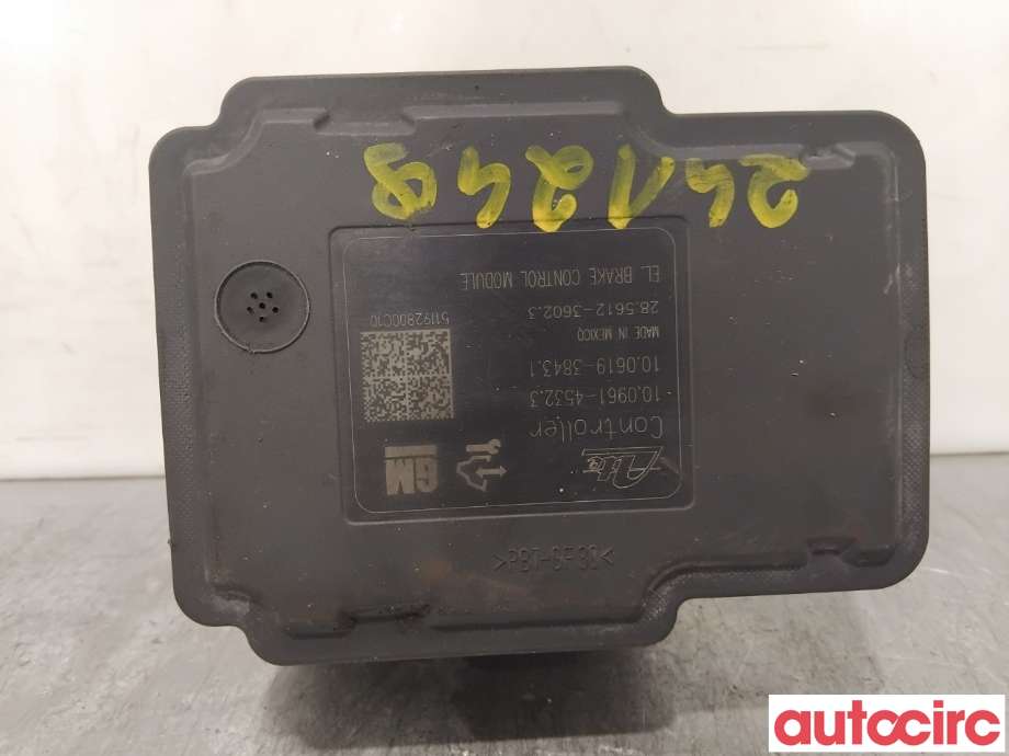 ABS sentral til Opel Astra J 2010-2015  (OPEL|13384014|100961-45323|39061712)