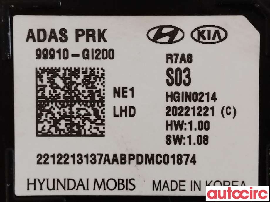 Styreenhet parkering til Hyundai Ioniq 5 2021-->>  (HYUNDAI|99910GI200)