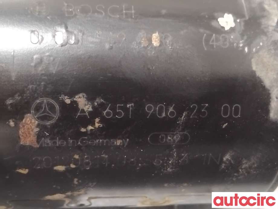 Starter diesel til Mercedes E-Klasse 2009-2013 (Fase 1) (W212) (W212) (MERCEDES|A6519062800|0001149400|A6519062300)