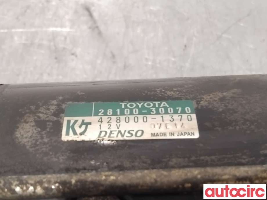 Starter diesel til Toyota Land Cruiser 120 2002-2009  (TOYOTA|2810030070|428000-1370|28100-30070)