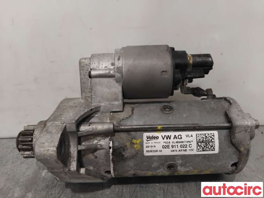 Starter diesel til VW Transporter / Caravelle, 2019-->> (T6.1) (T6.1) (VOLKSWAGEN|02E911022CX)
