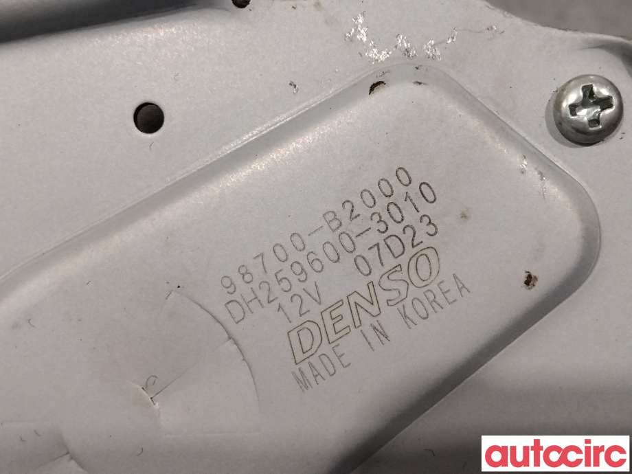 Viskermotor bakrute til Kia e-Soul 2019-->> (Type III) (KIA|98710B2000|DH259600-3010|98700-B2000)