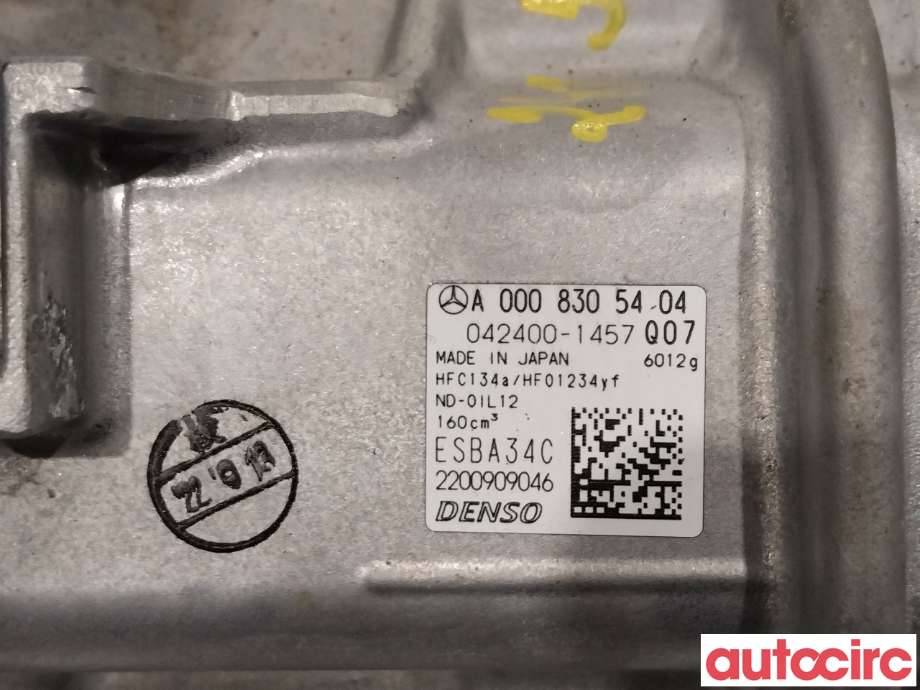 Aircondition kompressor til Mercedes EQE 2022-->>  (MERCEDES|A0008305404)