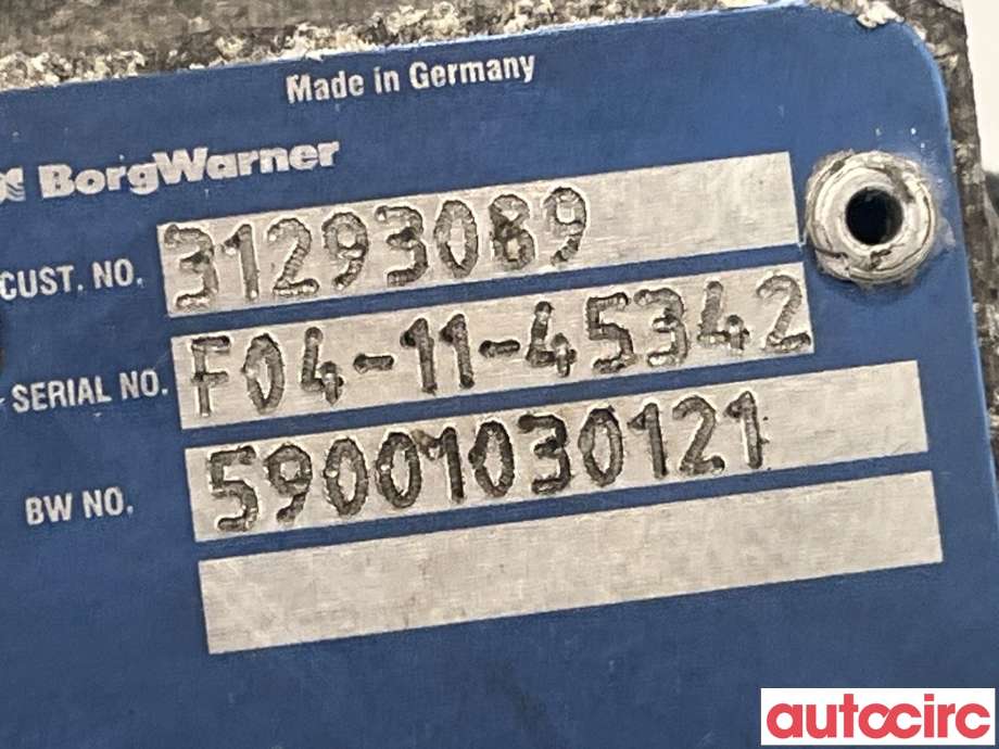 Turbo rør til Volvo XC70 2008-2013 (Type II, Fase 1)  (VOLVO|31293089)