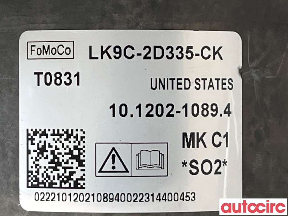 Bremsekraft-forsterker til Ford Mustang Mach-e 2020-->>  (FORD (US)|2726188|LK9C2D335CK)